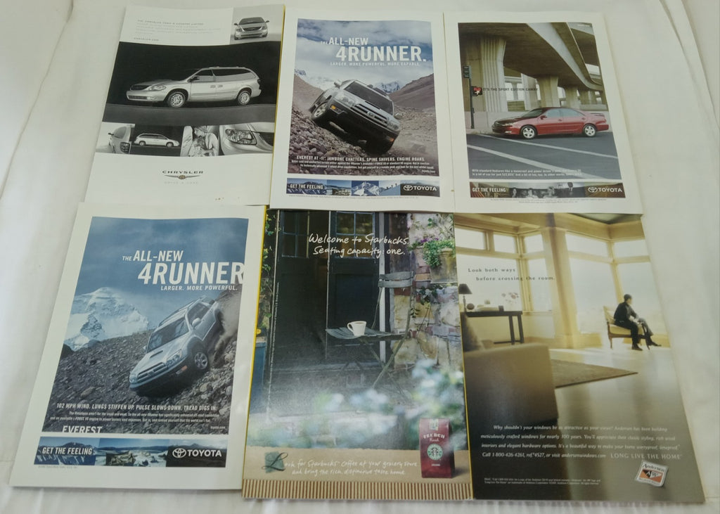 Nat Geo Jan–June 2003 Set | VG+ | 6 Issues in Faux Leather Slipcover