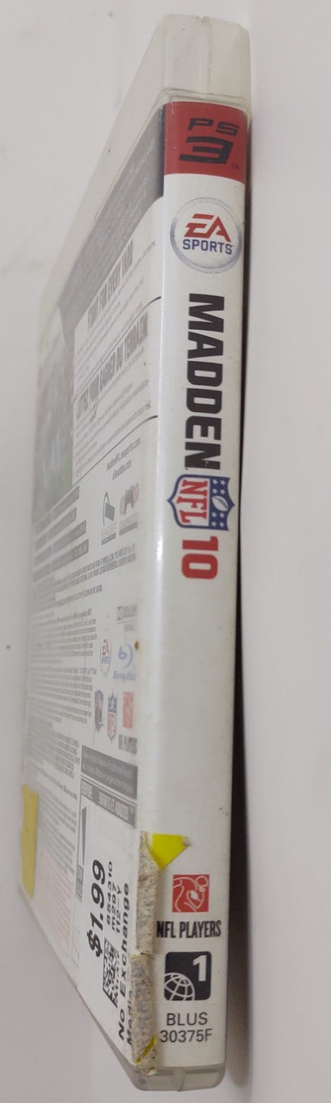 Madden NFL 10 (Sony PlayStation 3, PS3) Football Sports Video Game