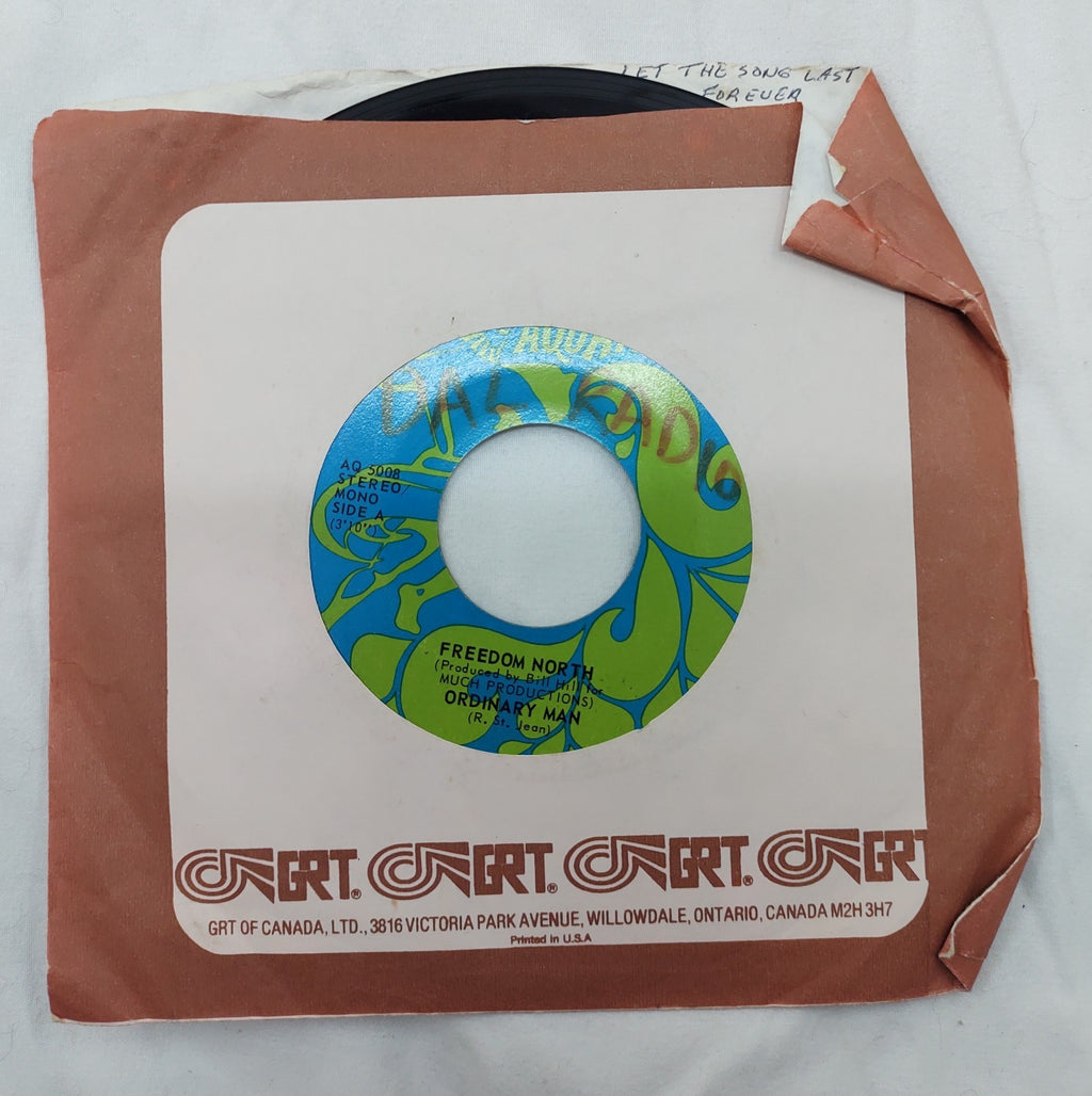 Freedom North – Ordinary Man 7” Aquarius AQ-5040 Canada 1970s