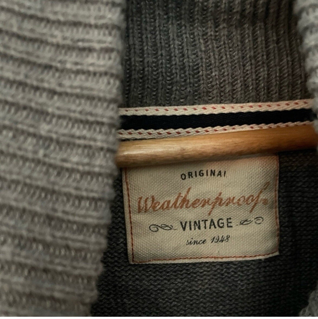 Men’s Weatherproof Vintage Collection 100% Cotton Winter Sweater – VG
