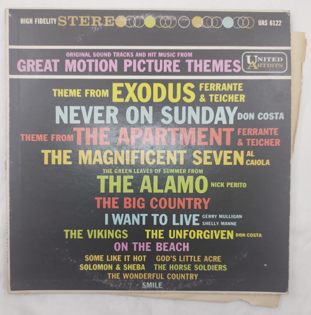 Great Motion Picture Themes – Various Artists United Artists UA Stereo LP UAS-61
