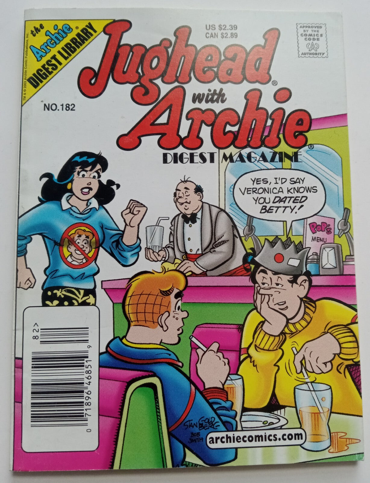 Archie Digest Magazine #182 – Jughead & Archie Special Edition (2017)