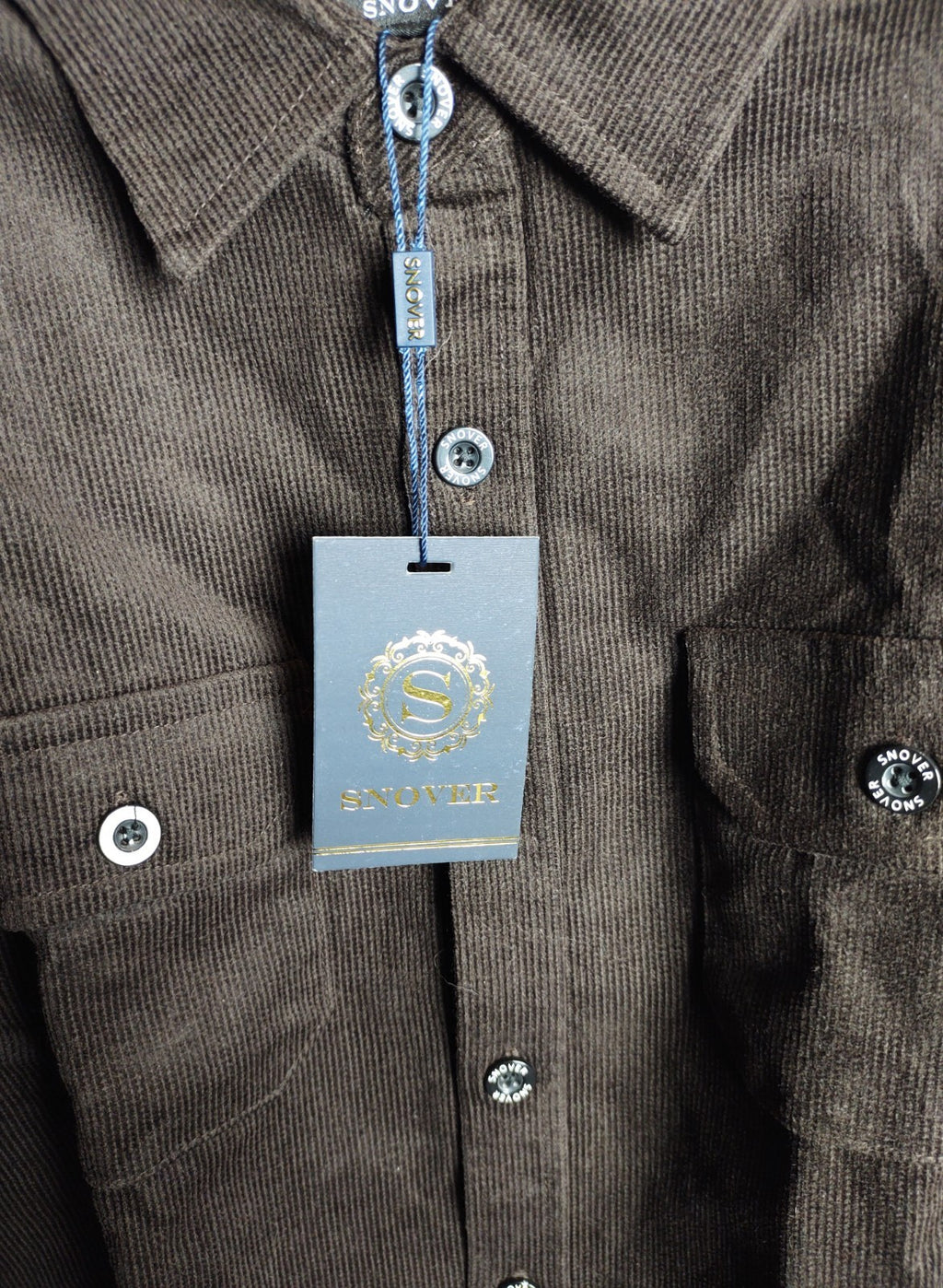 Snover Maroon Corduroy Shirt Men's Small Heavyweight Retro Casual