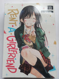 Rent-A-Girlfriend Vol. 13 Manga Comic Book by Reiji Miyajima (VG+) English