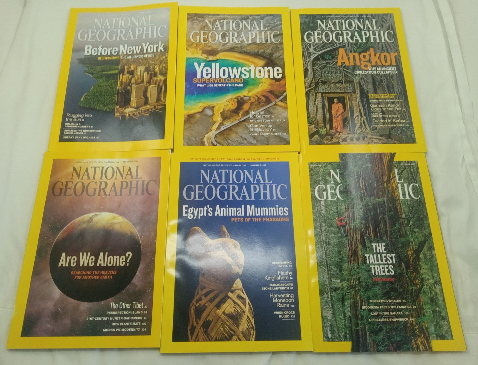 Nat Geo Magazines With Slipcover July To December 2009