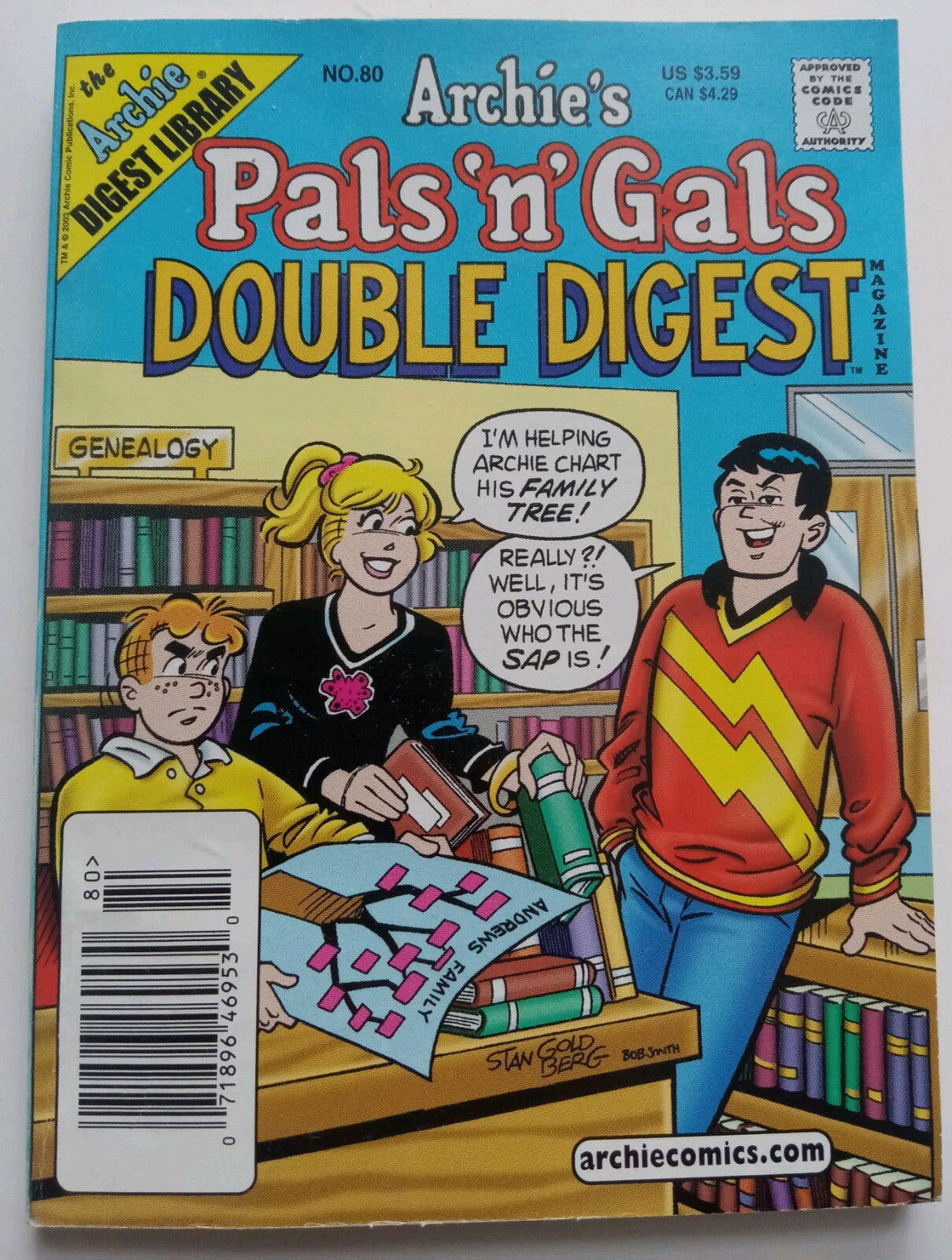 Archie Digest Magazine #80 – Pals 'n' Gals Digest Edition (2015)