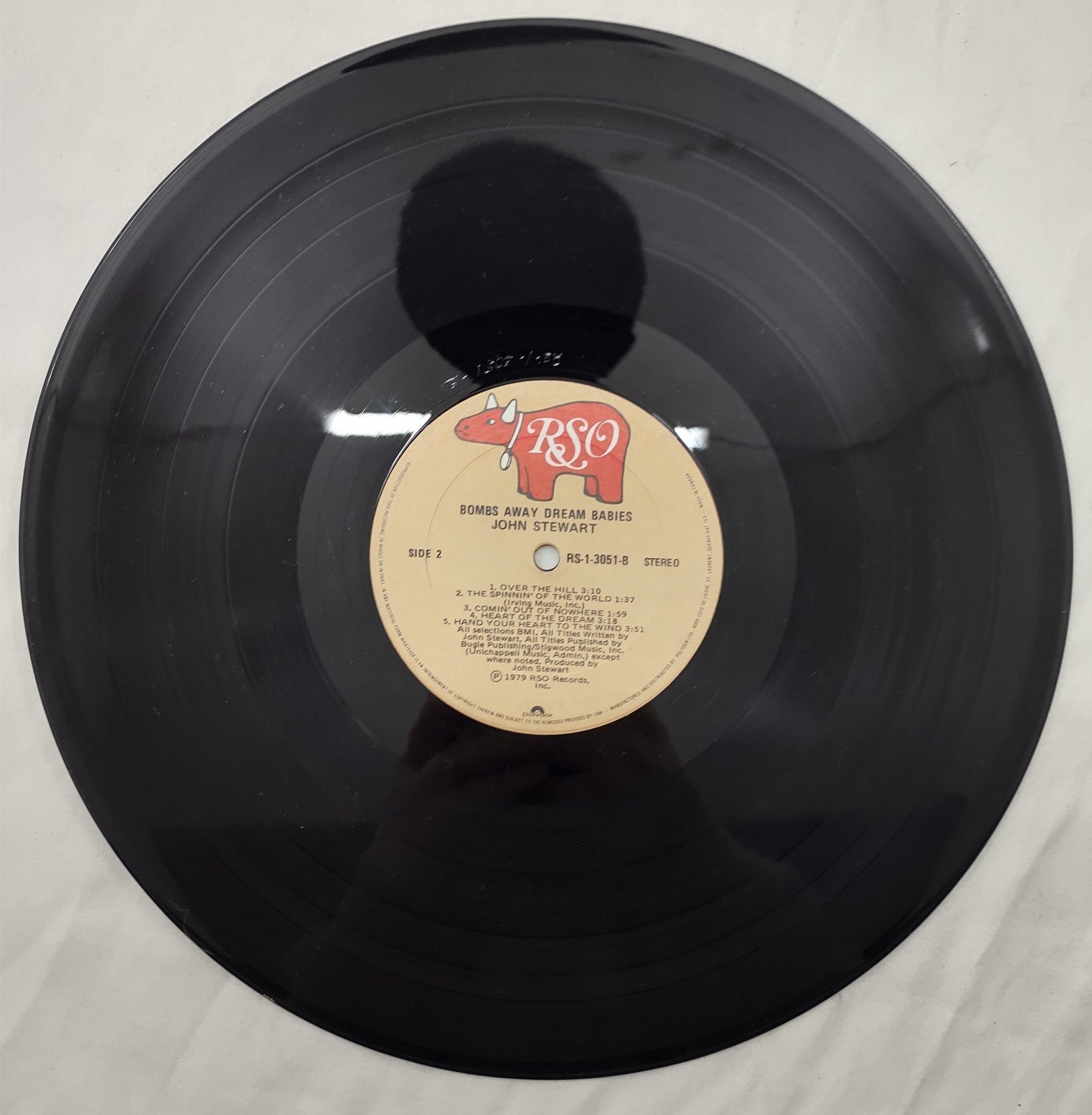 John Stewart – Bombs Away Dream Babies LP RSO RS-1-3051 1979 Folk Rock