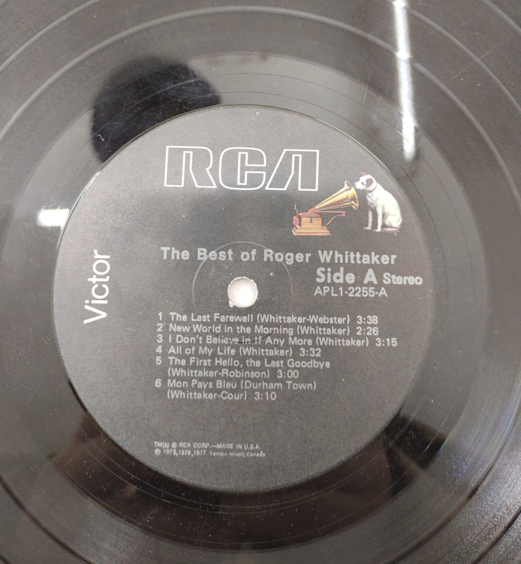 Roger Whittaker – The Best Of Roger Whittaker (1977) Vinyl LP RCA VG
