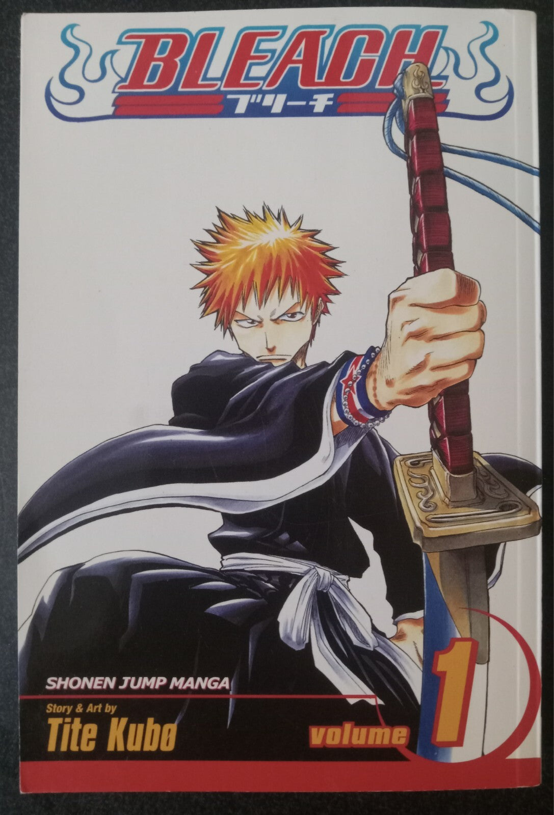Bleach Vol 1 by Tite Kubo – Shonen Jump Manga PB 2007 VG+