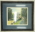 André Bardet Paris Square St Germain Hand Signed Seriolithograph Framed