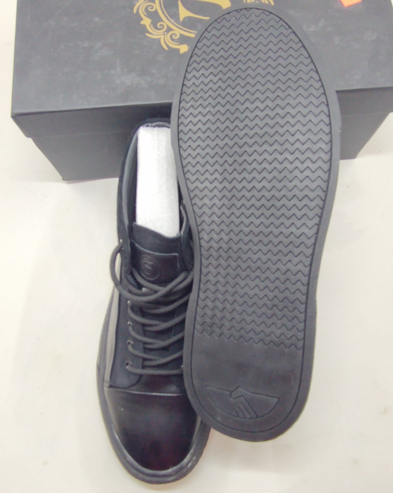 Snover AL6-13 Men's Black Leather Ankle Boots Premium Dress Footwear