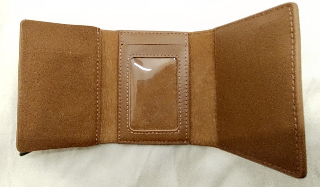 Badge Boys Leather Badge Wallet Brown – Law Enforcement ID Holder NEW