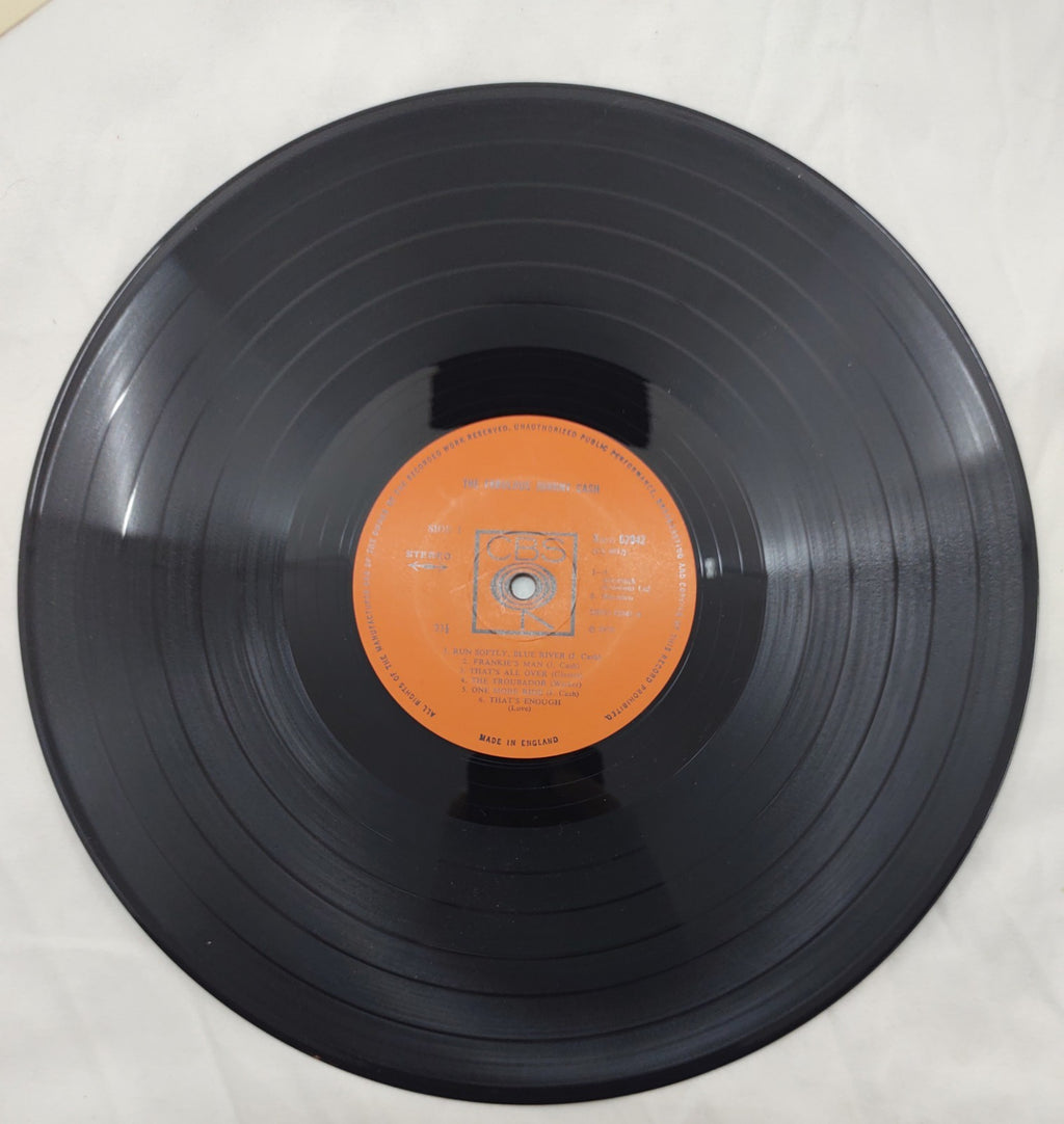 The Fabulous Johnny Cash LP UK Press CBS SBPG-62042 Country Rockabilly Vinyl