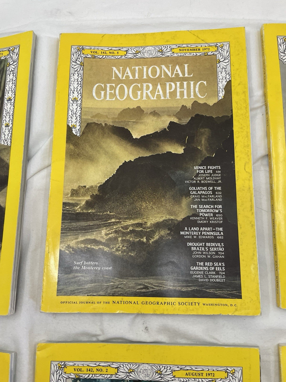 Nat Geo Jul–Dec 1972 Slipcover Lot | Classic, Illustrated, Travel Set
