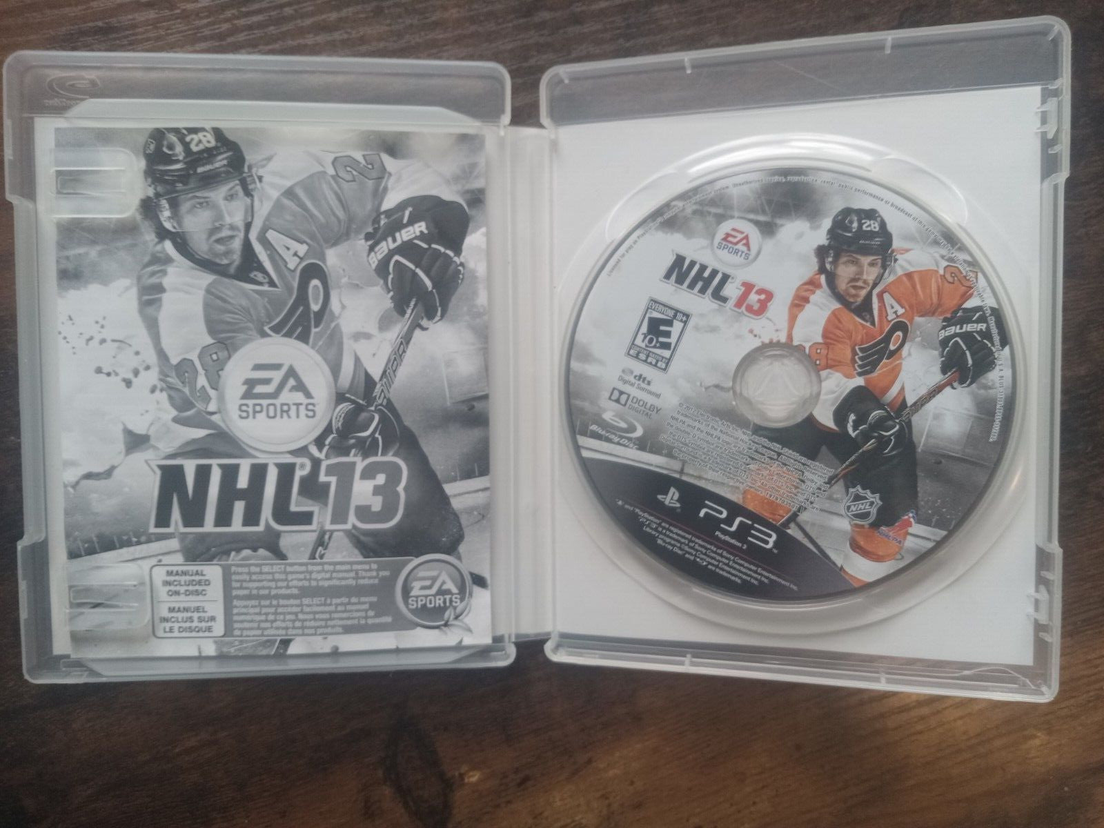 NHL 13 PS3 EA Sports Hockey Game - Tested & Working