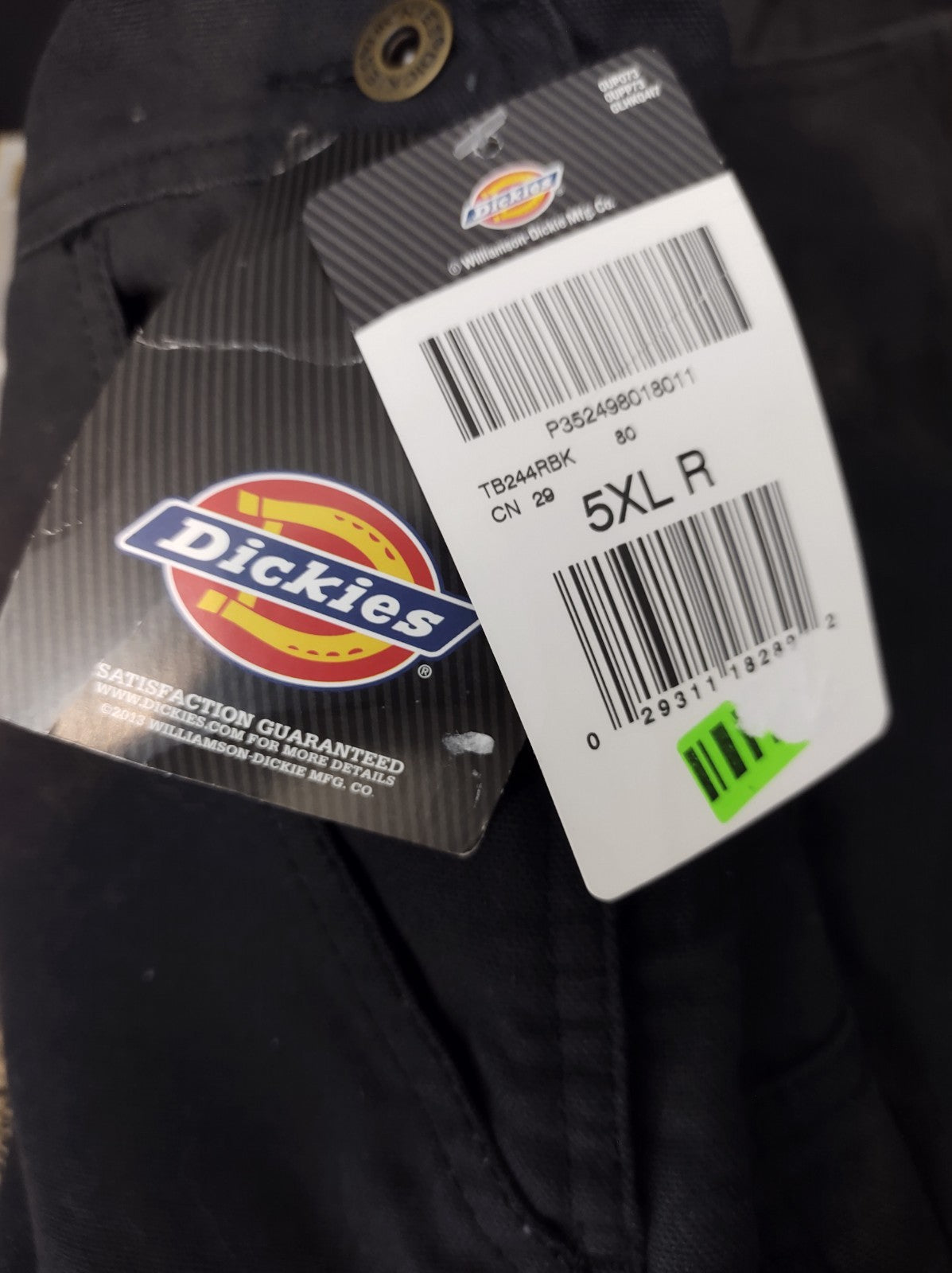 Dickies Coveralls Nwt Sanded Duck Insulated Bib