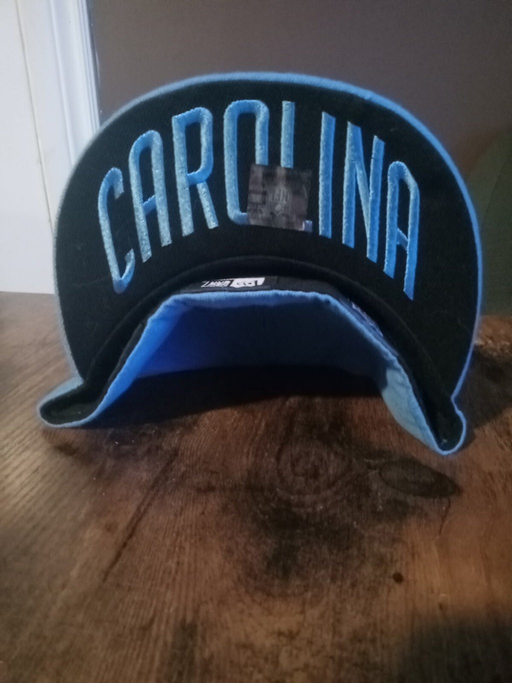 Carolina Panthers New Era 59FIFTY Fitted Hat - Black - Size 7 3/4