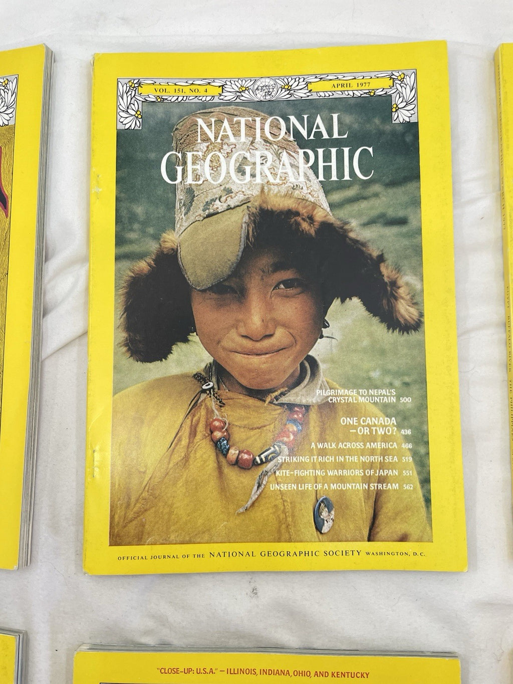 Nat Geo Jan–Jun 1977 Slipcover Lot | Earth, Culture, Illustrated Guide