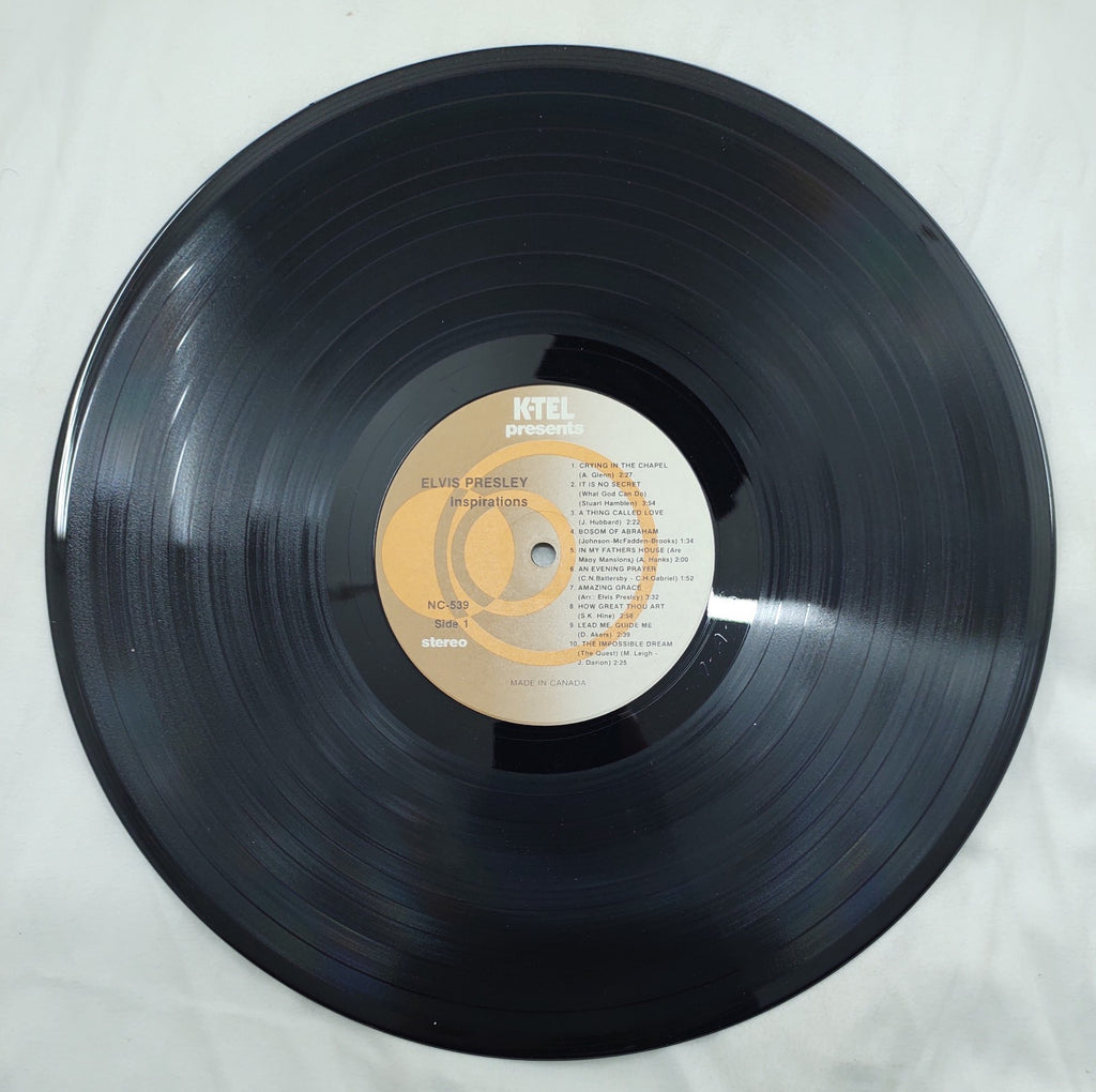 Elvis Presley – Inspirations LP K-Tel NC539 1970s Compilation Vinyl VG