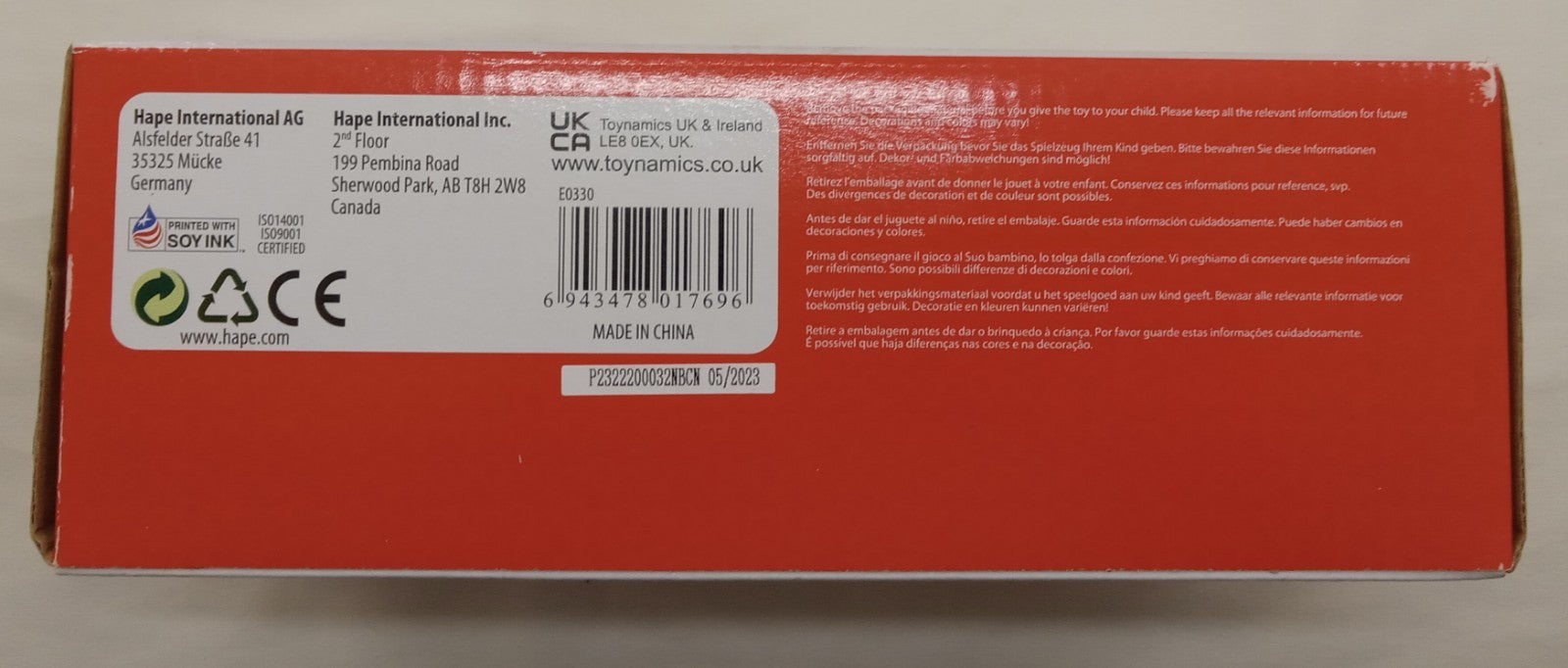 Hape Toys Stay-Put Rattle Set – Baby Sea Animal Rattles with Suction Cups