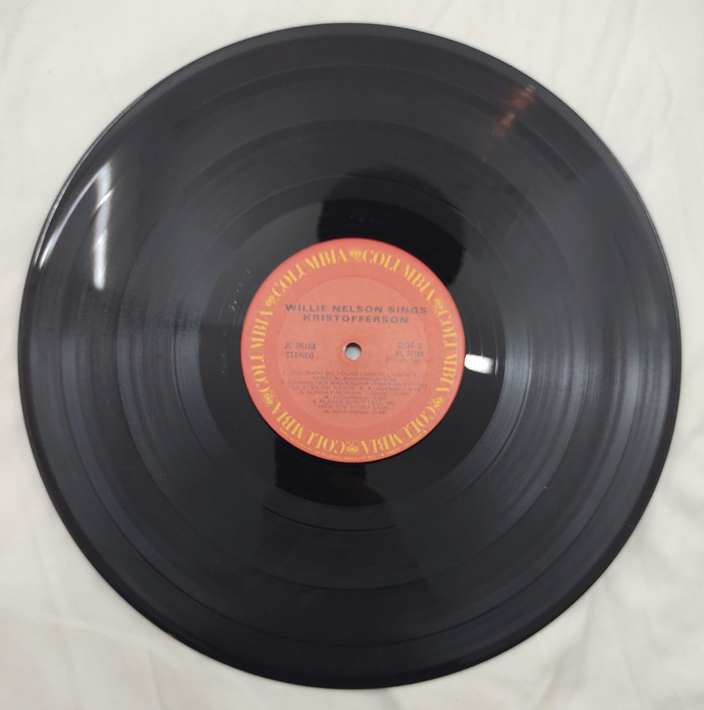 Willie Nelson – Sings Kristofferson LP 1979 Columbia JC-36188 Country Classic