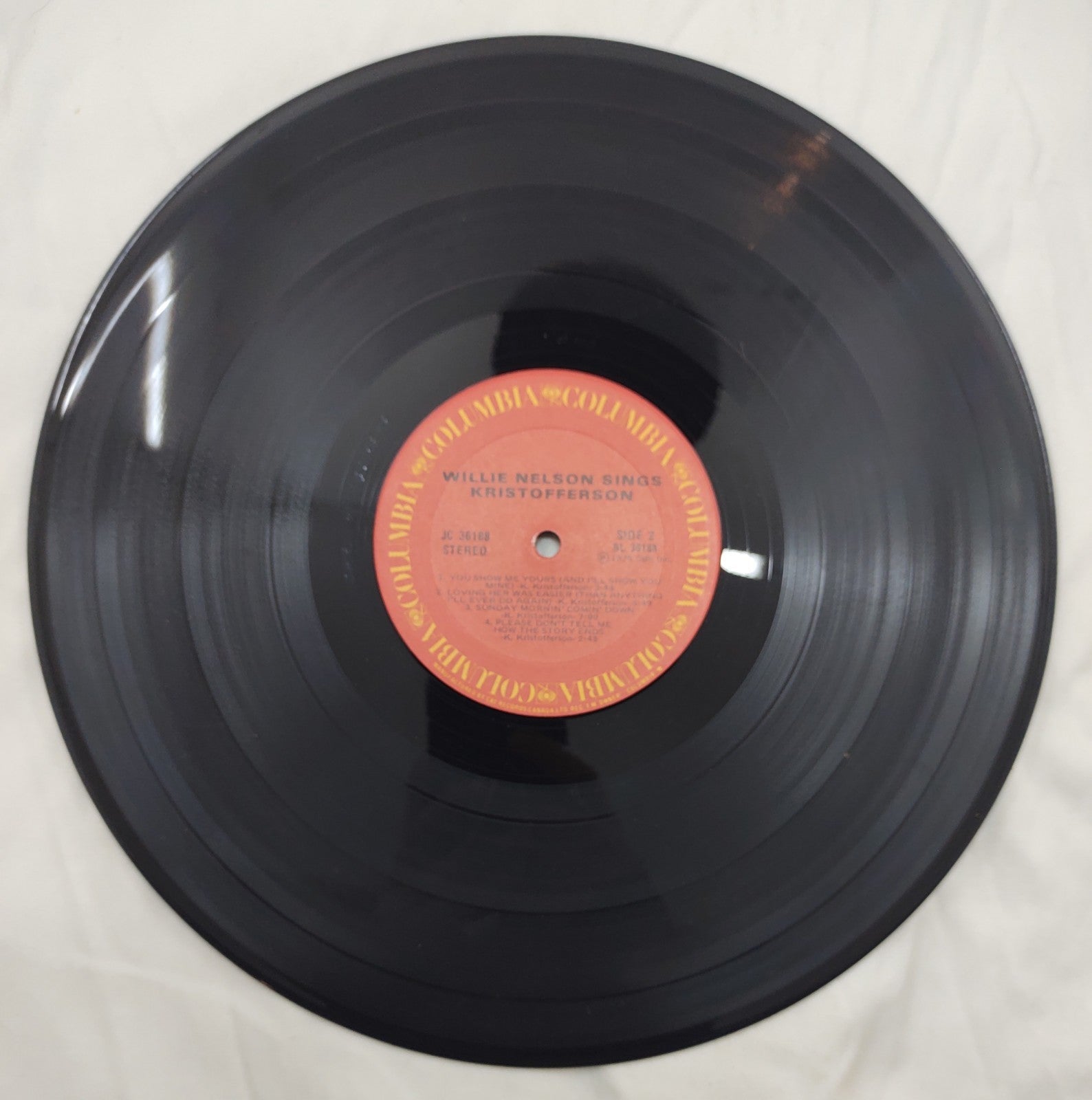 Willie Nelson – Sings Kristofferson LP 1979 Columbia JC-36188 Country Classic