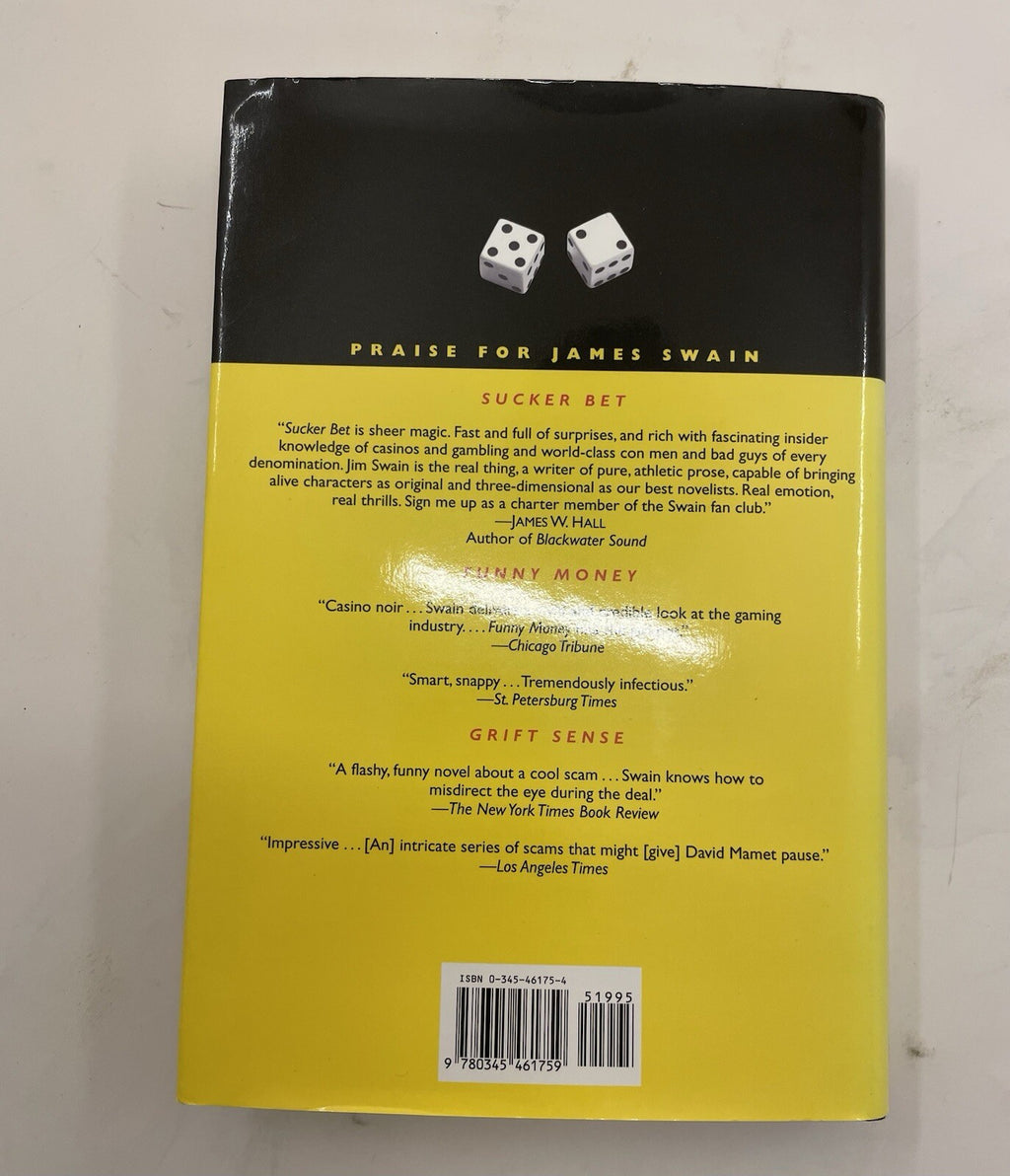 Sucker Bet by James Swain – G+ Crime Thriller, Tony Valentine Series