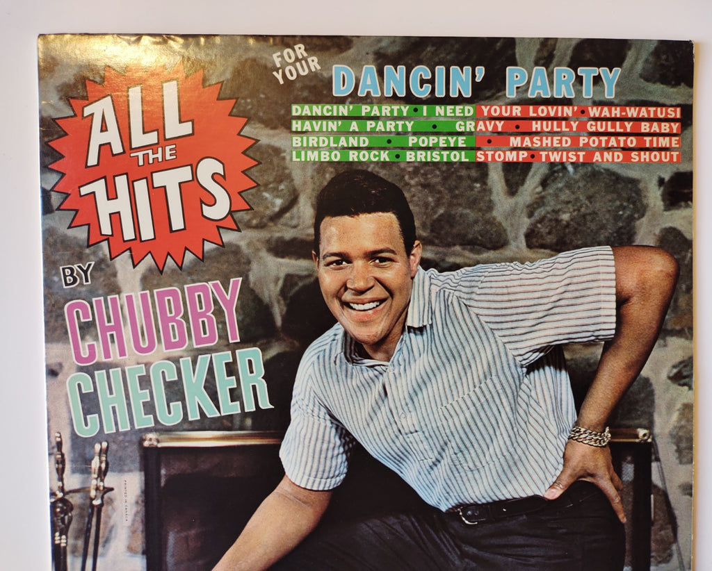 All The Hits By Chubby Checker Nova Parkway P-7014 1963 Pop LP