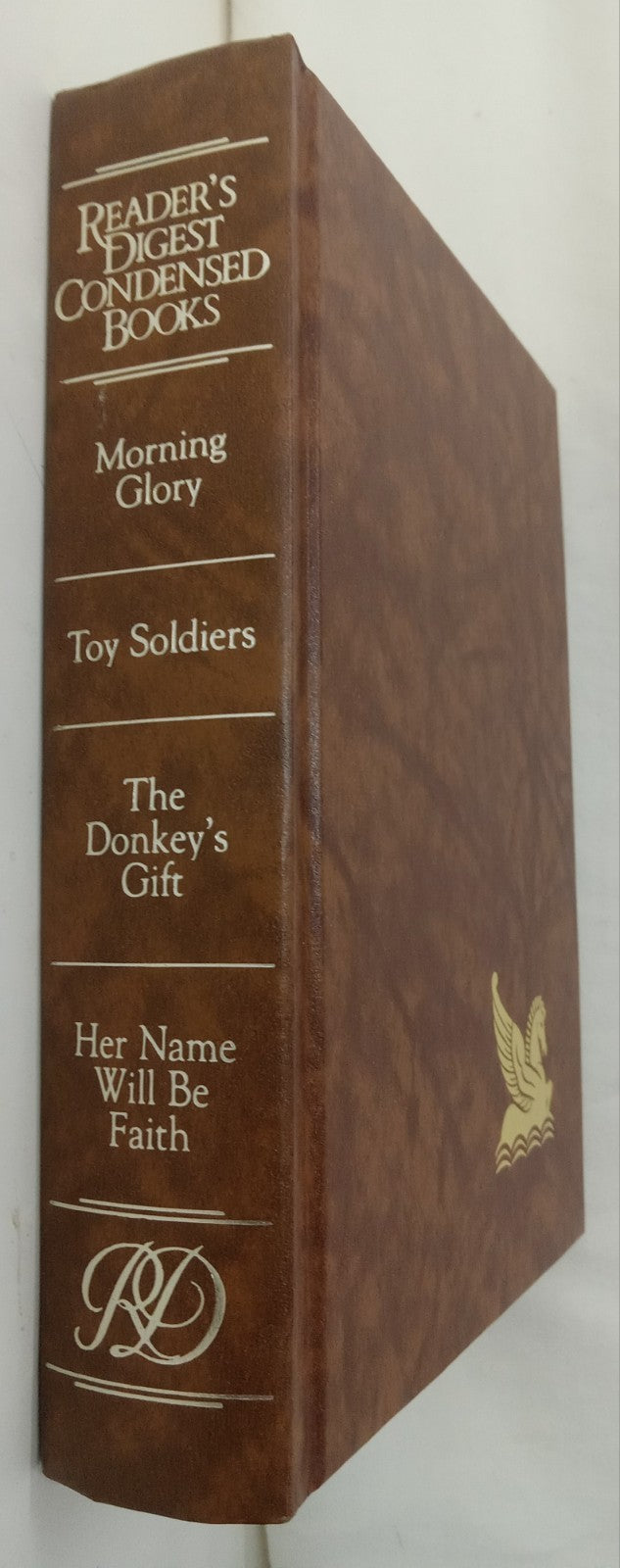 1989 Reader's Digest Condensed 1st Ed HC Leather Gilt Vtg NM Classic