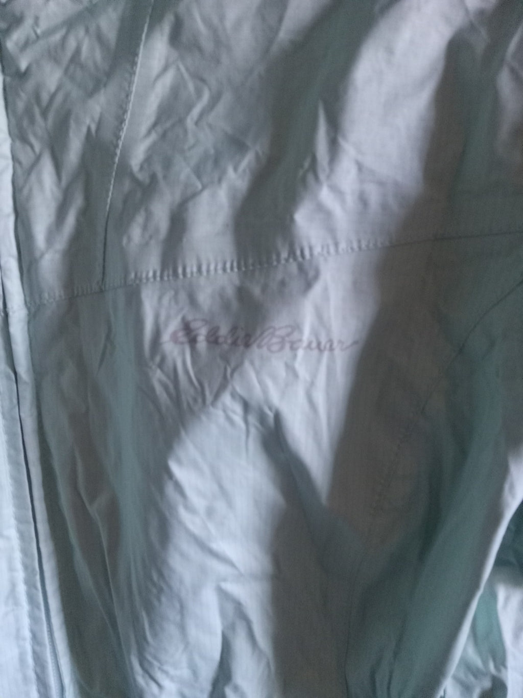 Eddie Bauer Women's Teal Zip-Up Jacket – Size Large, Fleece Lined