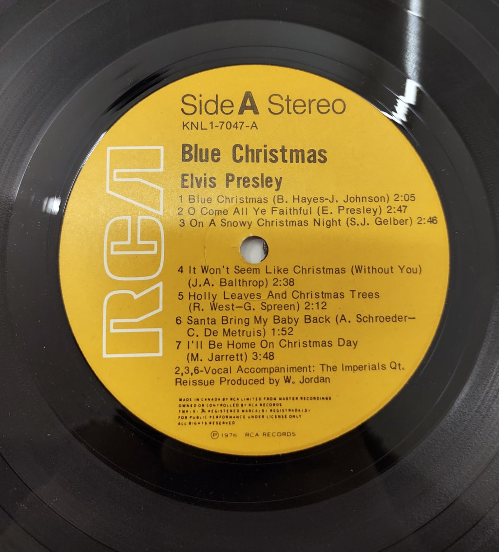 Elvis Presley – Blue Christmas Pure Gold KNL1-7047 Vinyl LP