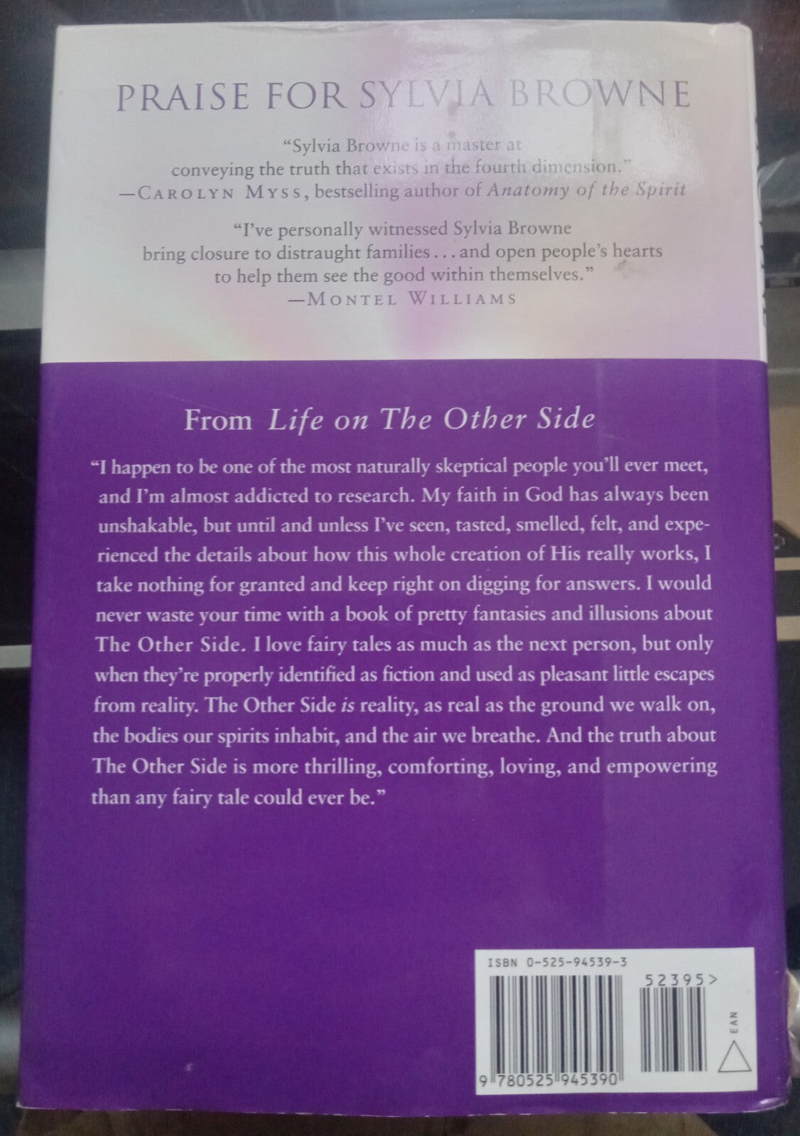Life on the Other Side by Sylvia Browne – 2001 Spiritual Memoir PB VG+