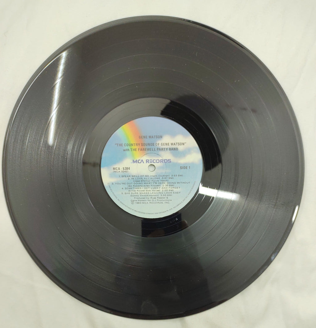 Gene Watson – Sometimes I Get Lucky LP 1983 MCA-5384 VG