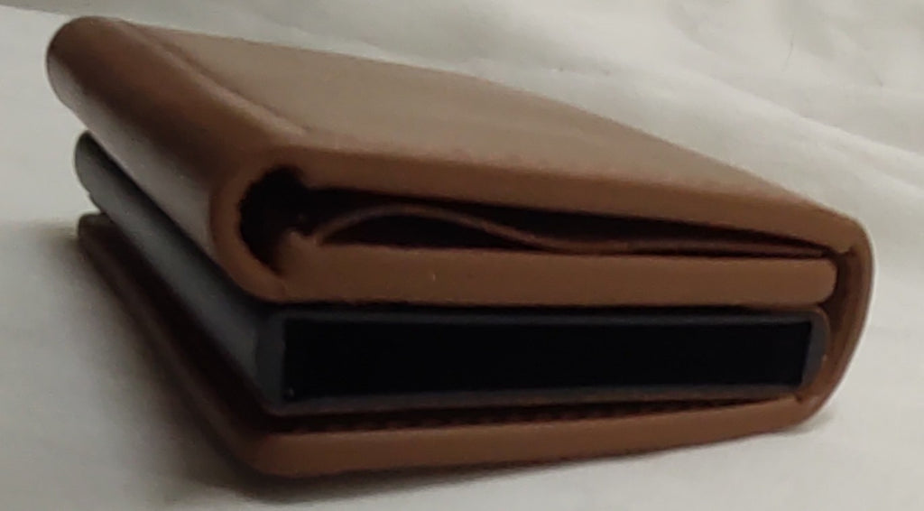 Badge Boys Leather Badge Wallet Brown – Law Enforcement ID Holder NEW