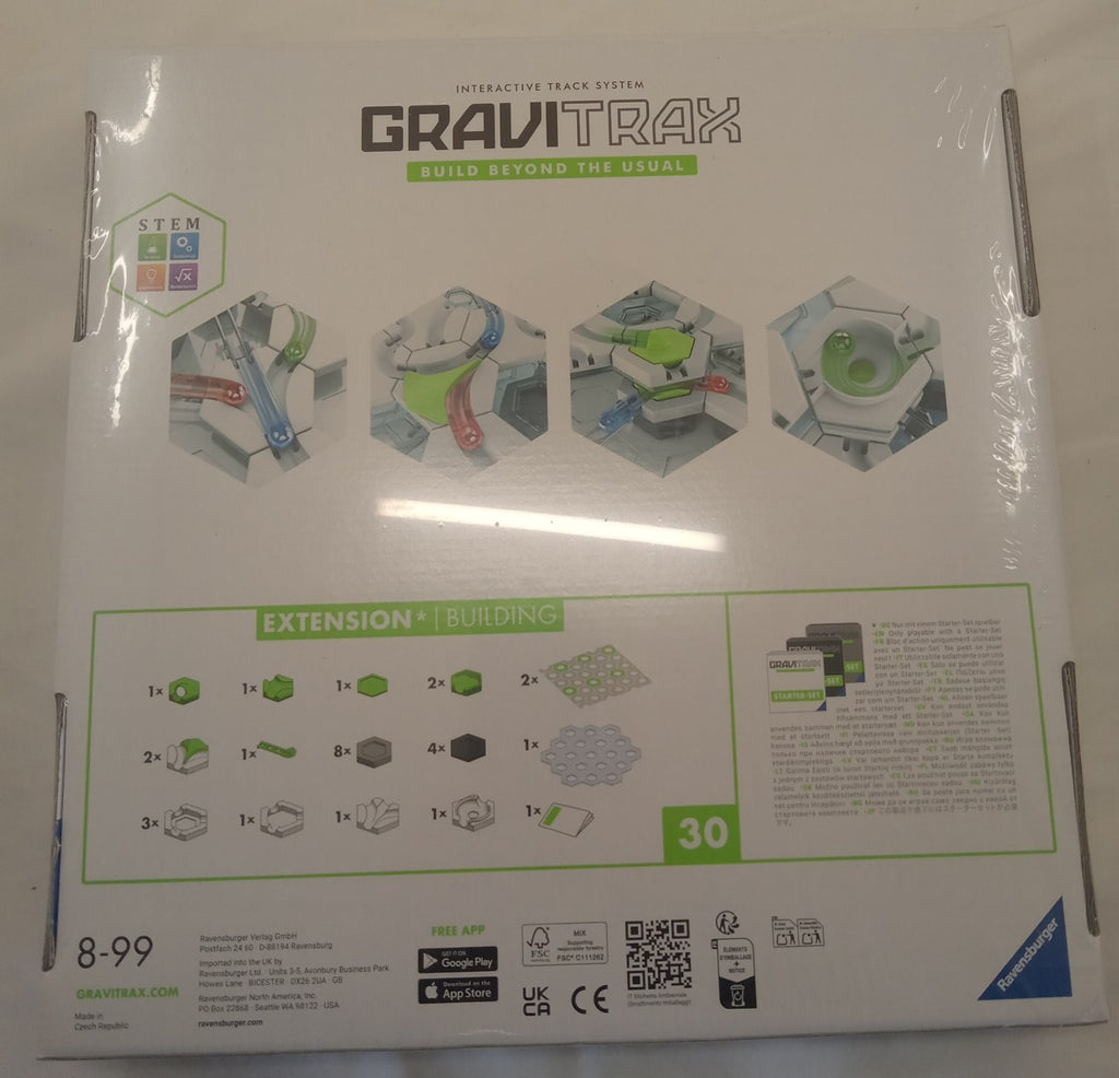 Ravensburger GraviTrax Extension & Building Pack – Marble Run Expansion