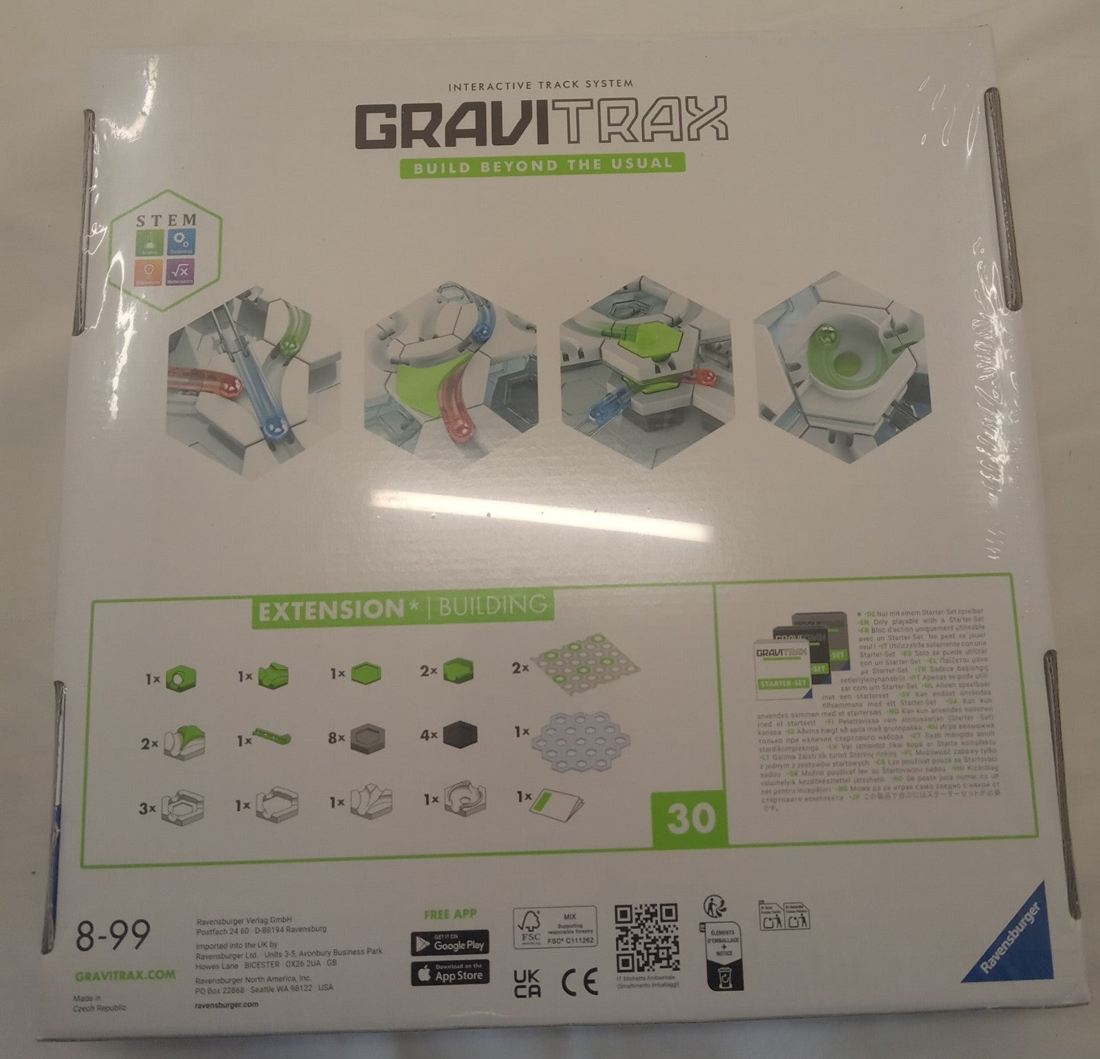 Ravensburger GraviTrax Extension & Building Pack – Marble Run Expansion