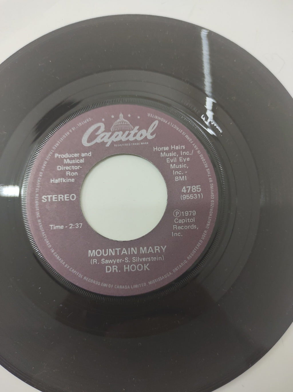 Dr Hook Better Love Next Time / Mountain Mary 7" 45 Vinyl Capitol