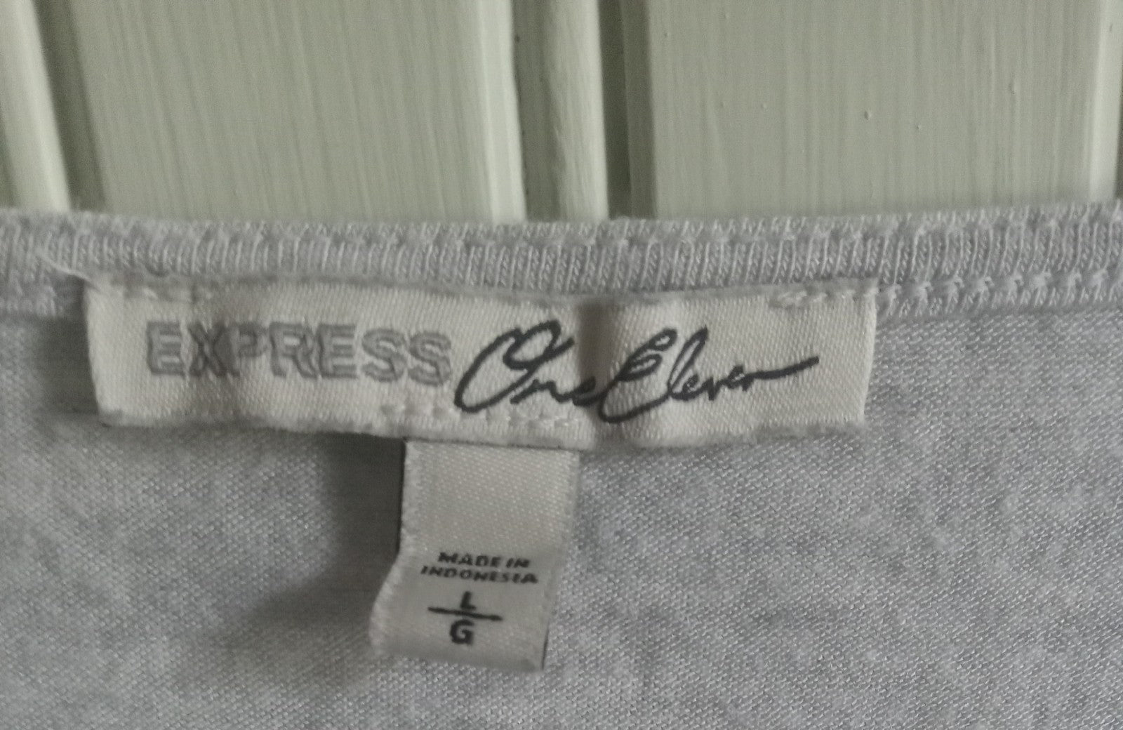 Express One Eleven Women's Long Sleeve Shirt – Size Large, Soft Top