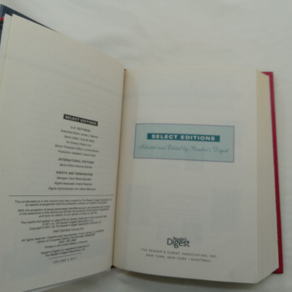 RD Sel Ed HC w/DJ Vol 4 2011 | NM 1st Ed Anthology Bestseller Drama Romance