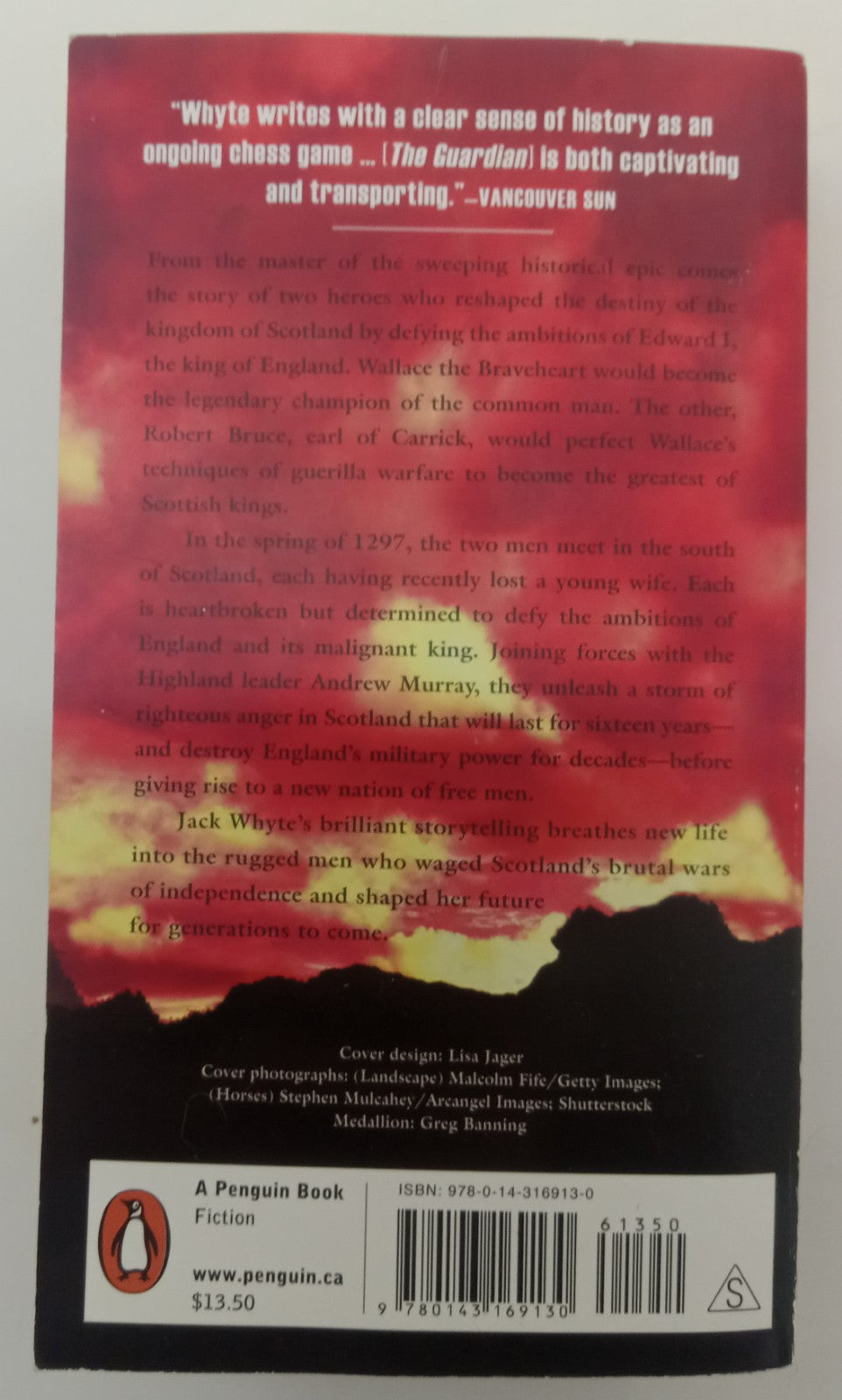 The Guardian: A Tale of Andrew Murray Jack Whyte Historical Fiction