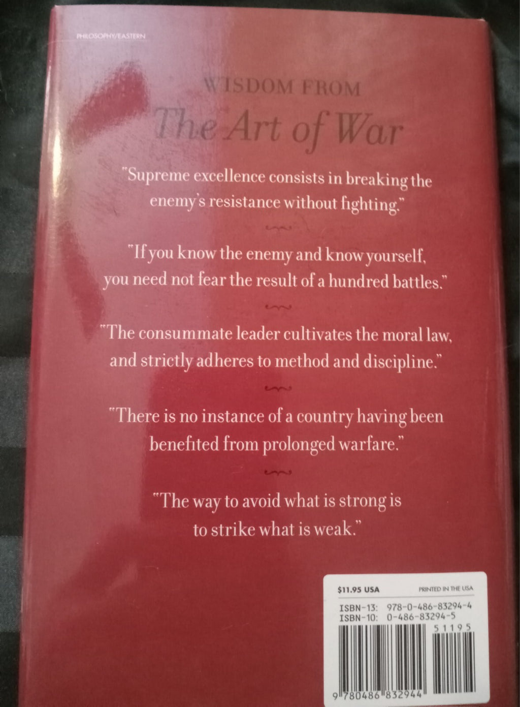 The Art of War by Sun Tzu – 2019 Hardcover Military Strategy Classic HC