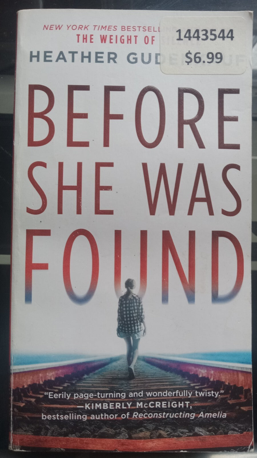 Before She Was Found by Heather Gudenkauf PB Suspense Thriller Book