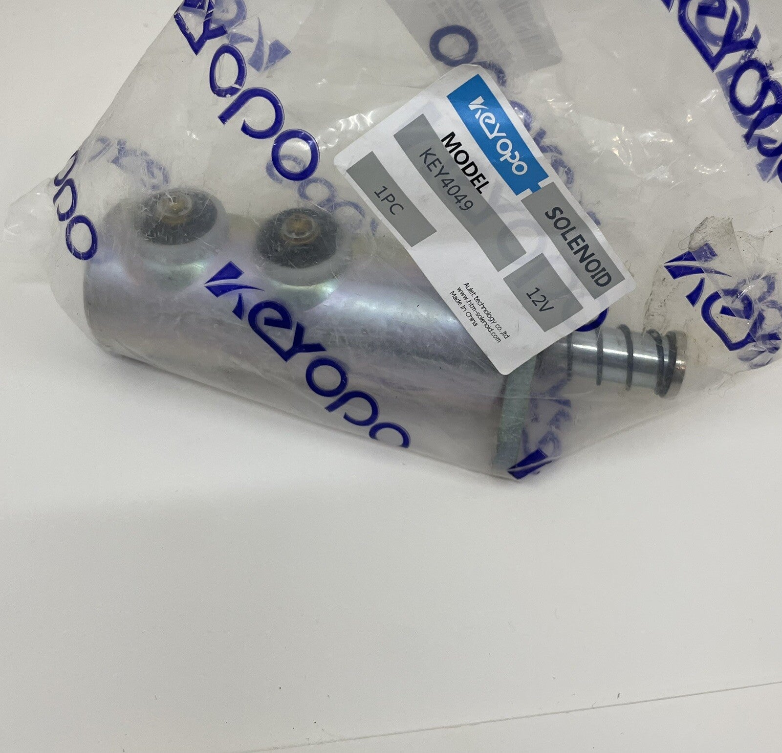 KEYOPO Stop Solenoid KEY4049 12V DC – Diesel Engine Fuel Shutdown Valve