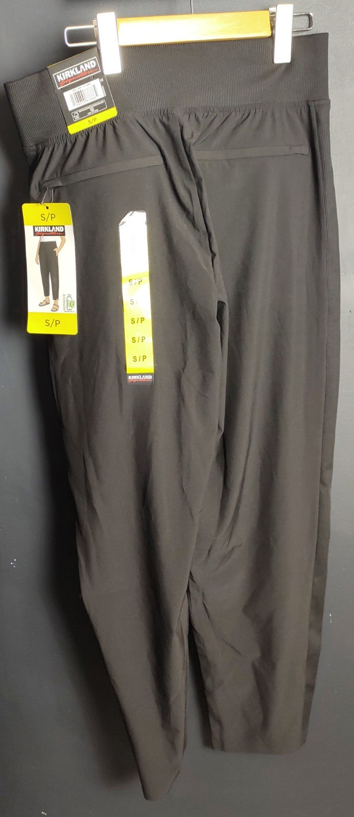 Kirkland Signature Ladies Repreve Ankle Pants Small – 4-Way Stretch Quick Dry