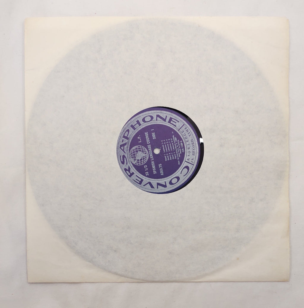 Conversa-Phone Spanish Language Course Adults LP CX-129 D Lessons 11-20 Spoken