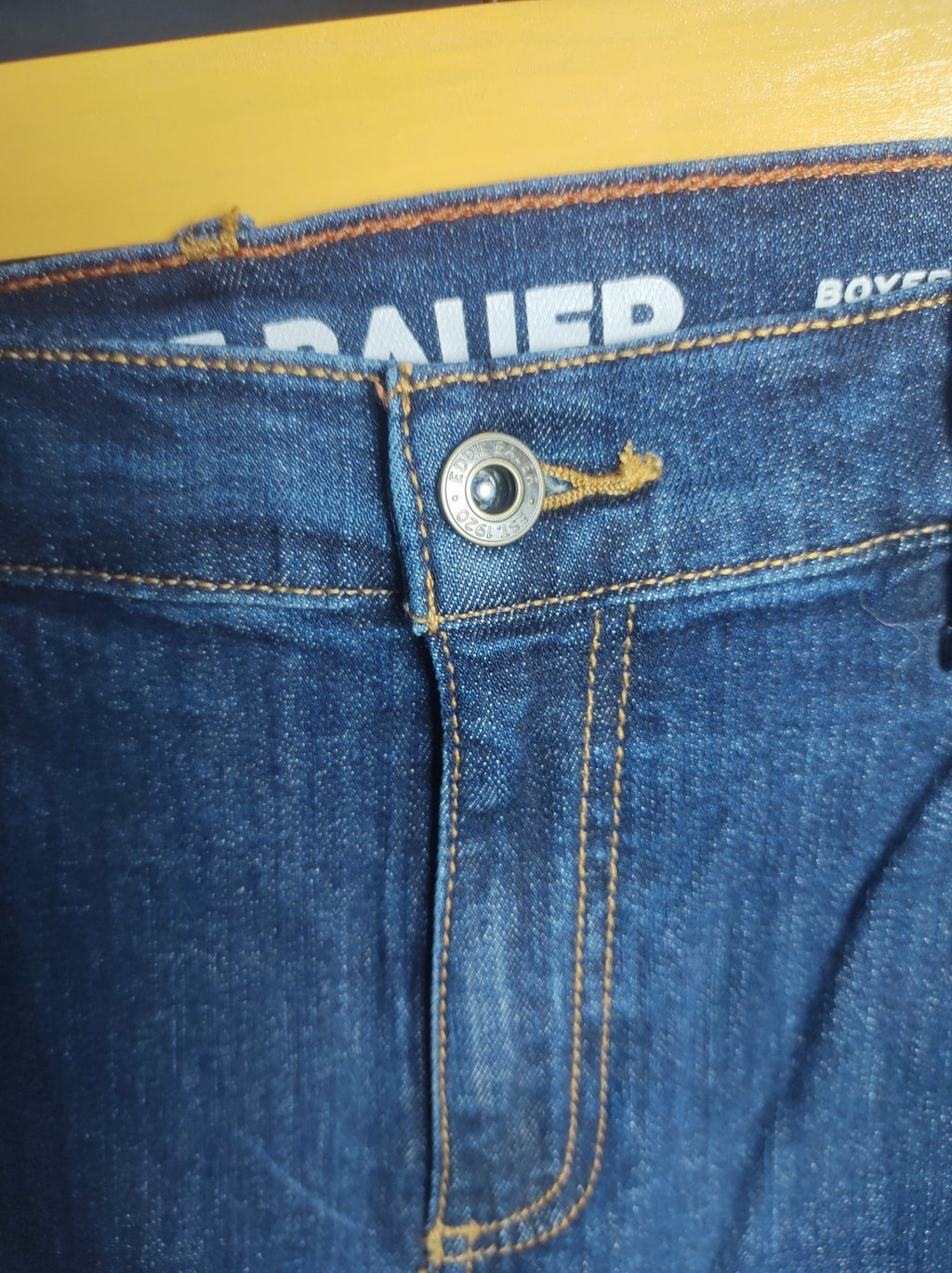 Eddie Bauer Women’s Boyfriend Jeans Size 8 Medium Wash Denim Casual