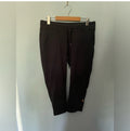 Lucy Athletic Capris Black Compression Cropped Pants Women’s Gym Medium