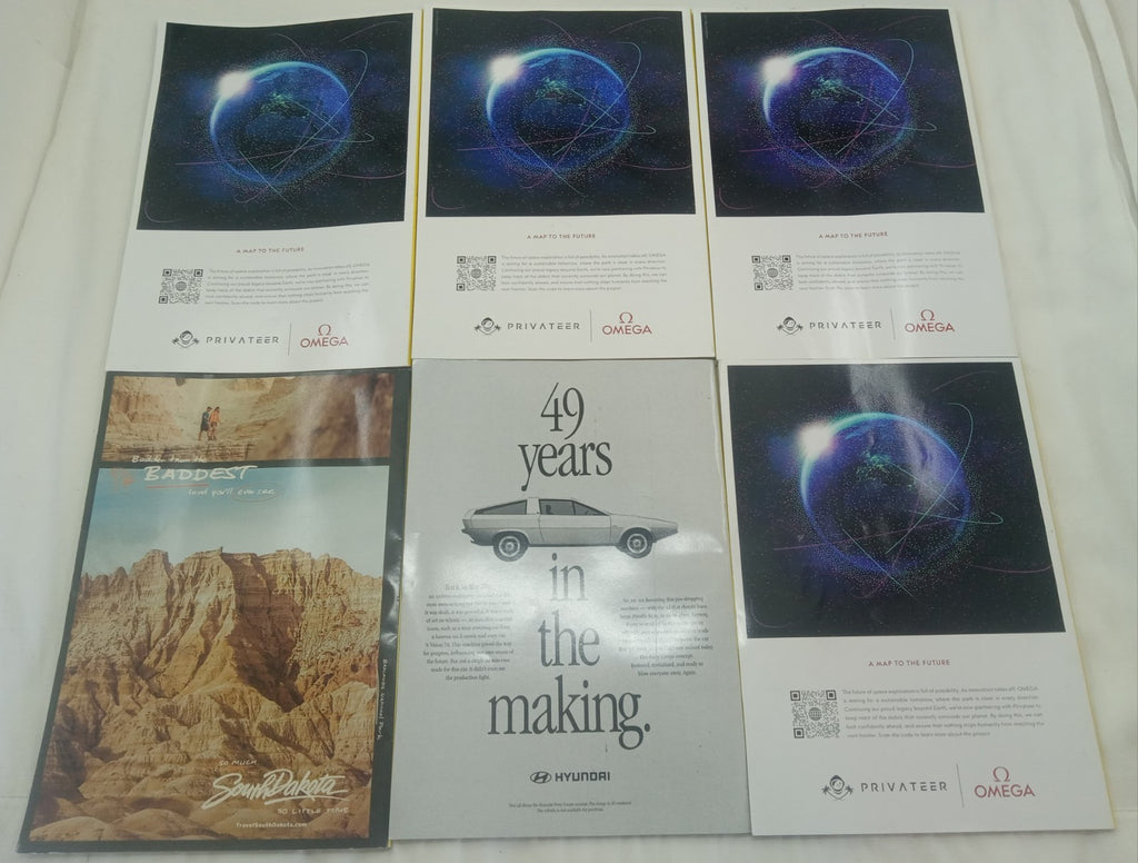 Nat Geo Magazines With Slipcover July To December 2024