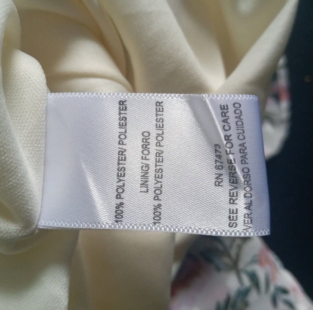 Danny & Nicole Floral Embroidered Midi Dress Size 8 – Sleeveless Summer Party