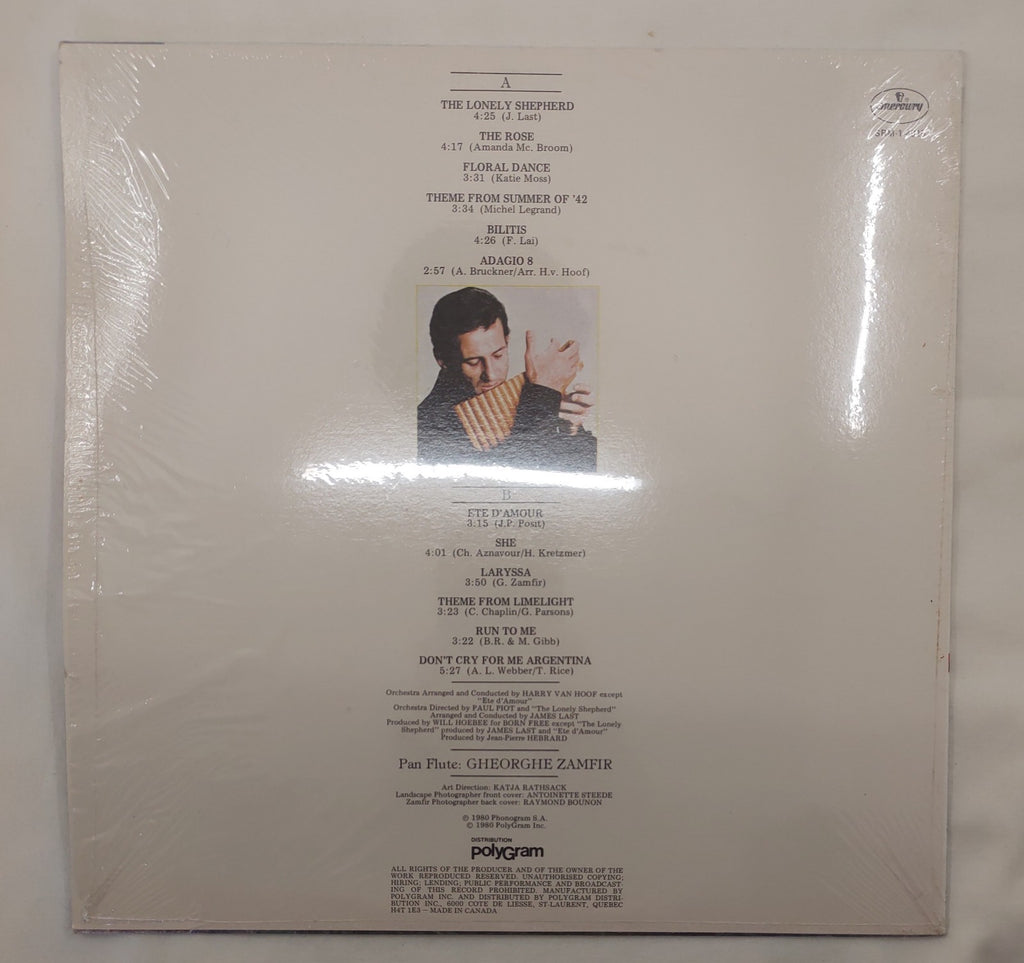 Zamfir - The Lonely Shepherd LP Mercury SRM-1-4015 Europe 1980